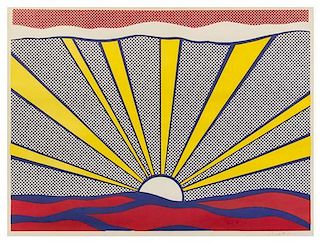 * Roy Lichtenstein, (American, 1923-1997), Sunrise, 1965