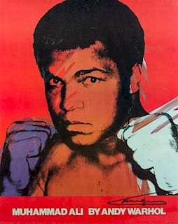 * Andy Warhol, (American, 1928-1987), Muhammad Ali, 1978