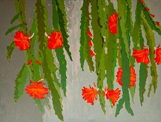 Edward Avedisian (1936-2007): Cactus Flowers