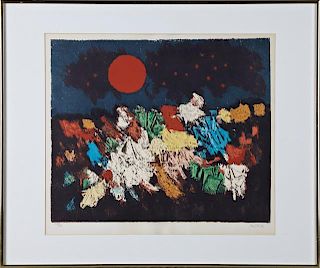 Mordecai Ardon (1896-1992), "Creation," 20th c., p