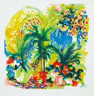 Ronald Christensen (1923- ), "Palm Garden," 20th c