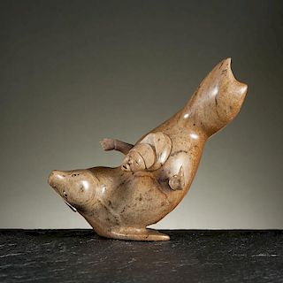 Abraham Anghik Ruben (Inuit, b. 1951) Stone Sculpture