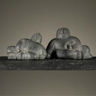 Camila Iqulik (Inuit, 1963-2005) Stone Sculptures