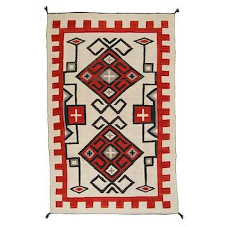 Navajo Western Reservation Weaving / Rug From the Collection of Marty Stuart