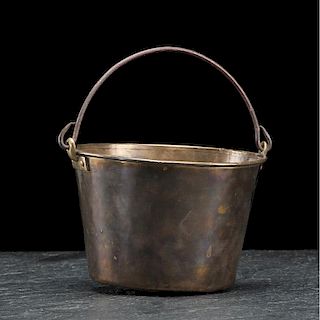 H.W. Hayden Brass Trade Kettle From an Important Denver, Colorado Collector