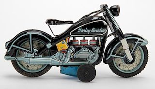 Harley Davidson Moving Cylinder Motorcycle