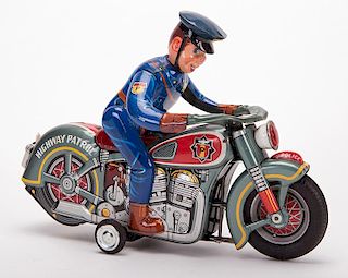 Highway Patrol Police Motorcycle