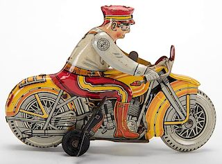 Rookie Policeman Motocycle