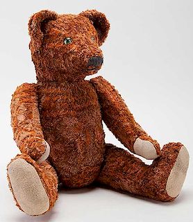Antique Multi-Color Mohair Teddy Bear