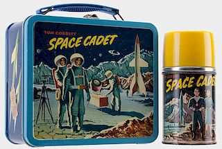 Tim Corbett Space Cadet Lunchbox with Thermos
