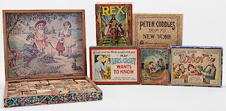 Group of Six Vintage Games