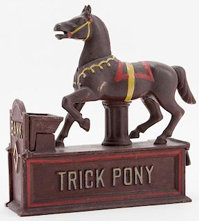 Trick Pony Toy Bank