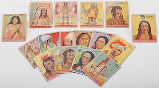 Goudey Indian Chewing Gum Cards