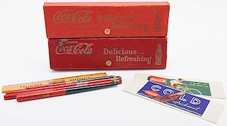 Two Coca-Cola Pencil Boxes