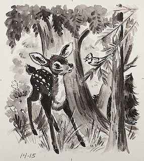 Bambi Starts to See the World