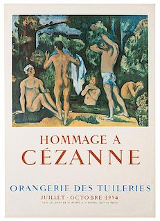 Hommage a Cezanne: Orangerie des Tuileries.