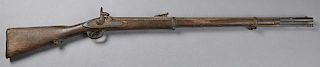 Enfield Percussion Cap Rifle, c. 1860, H.- 49 in.,