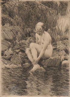 Anders Zorn (Swedish, 1860-1920)      Dagmar