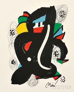 Joan Miró (Spanish, 1893-1983)      La mélodie acide / A Suite of Fourteen Works