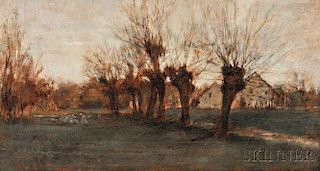 Joseph Rodefer DeCamp (American, 1858-1923)      The Quiet of Sunset