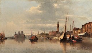 Italian School, 19th Century      View of the Grand Canal