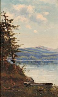 Frank Henry Shapleigh (American, 1842-1906)      Mt. Washington from Walker's Pond, Conway, N.H.