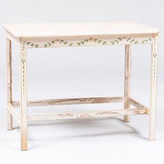 English Provincial Painted Table