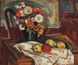 Louis Ritman (American, 1889-1963)      Floral Still Life