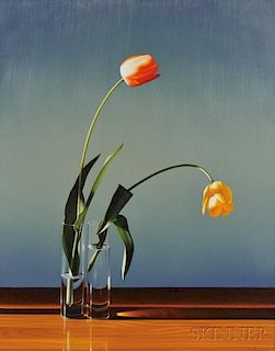 Michael Zigmond (American, b. 1962)      Two Tulips
