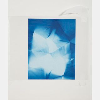 Walead Beshty (b. 1976) Untitled, 2009, Cyanotype,