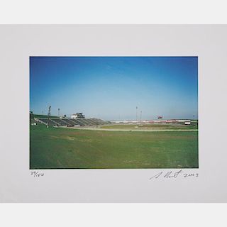 Sam Durant (b. 1961) Altamont Raceway, 2003, Lightjet print on Kodak Endura paper,