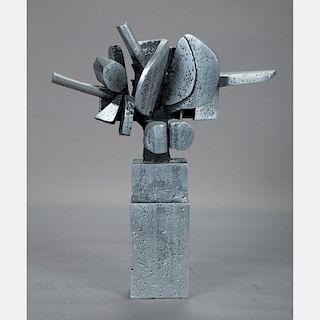 Donald (Don) Drumm (American, b. 1935) Untitled, 1971, Abstract aluminum sculpture,