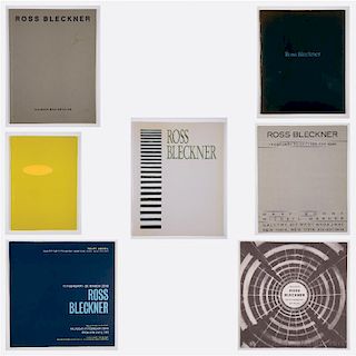 A Collection of Five Books Pertaining to the Work of Ross Bleckner (b. 1949),
