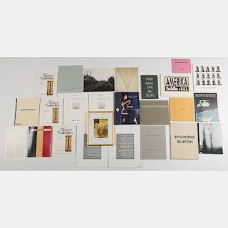A Miscellaneous Collection of Exhibition Catalogs and Art Books, 20th Century,