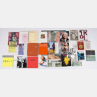 A Miscellaneous Collection of Books and Magazines Pertaining to Art and Other Topics, 20th Century,