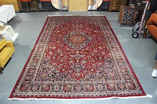 Large and Finely Woven Mashad ? Carpet.