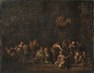 Attributed to Christian Wilhelm Ernst Dietrich (German, 1712-1774)      Christ Blessing Little Children
