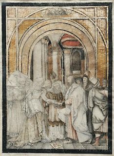 After Albrecht Dürer (German, 1471-1528)      Betrothal of the Virgin