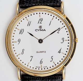 Lady's 14K Gold Cyma Wristwatch