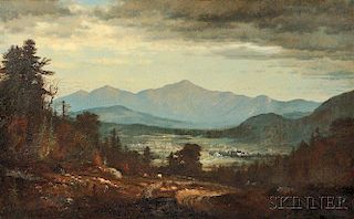John Joseph Enneking (American, 1841-1916)      Across the Valley