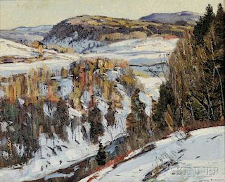 George Gardner Symons (American, 1863-1930)      Winter Vista