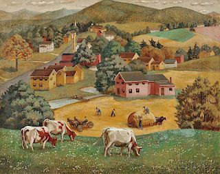Molly Luce (American, 1896-1986)      June Landscape