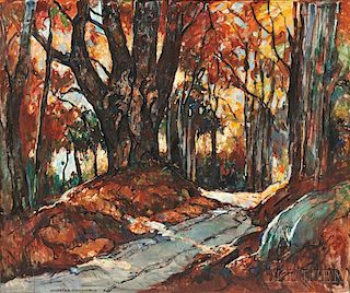 William Lester Stevens (American, 1888-1969)      Autumn Glory