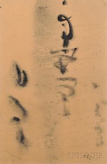 Mark Tobey (American, 1890-1976)      Calligraphy