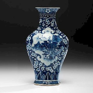 Chinese Porcelain Baluster Vase 