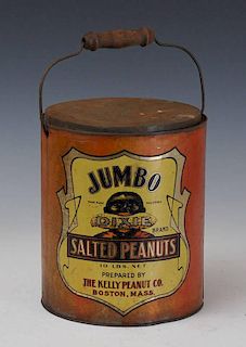 Jumbo Dixie Salted Peanuts Tin
