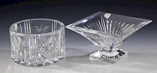 2 Pcs Waterford Crystal