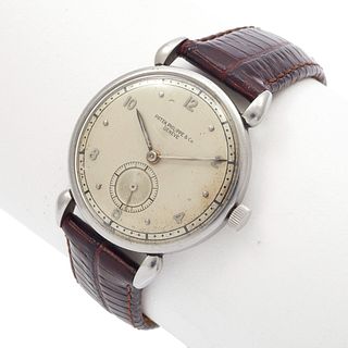 Patek Philippe Gent's 1941 Stainless Steel Calatrava Wristwatch, Ref 1473