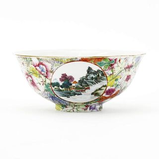 19th Century Chinese Hand Painted Porcelain Bowl