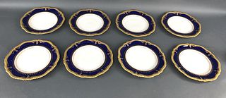 Set of 8 Copeland China Plates
